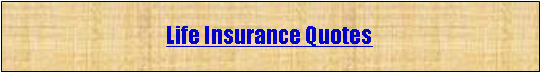 Text Box: Life Insurance Quotes